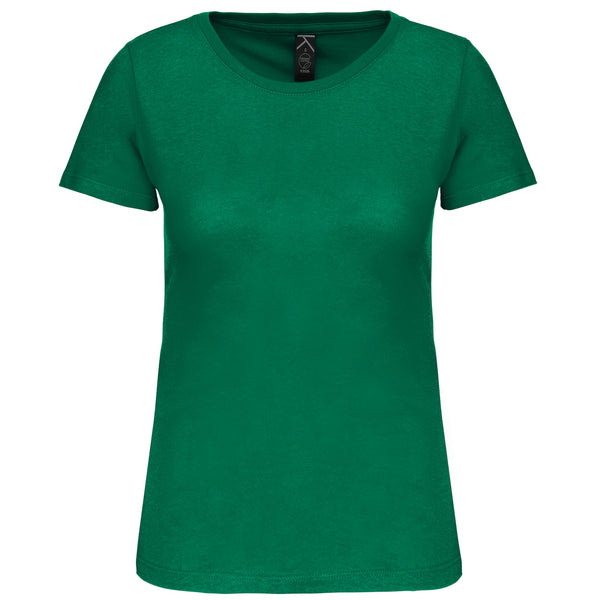 T-Shirt Senhora Bio 150IC decote redondo-Kelly Green-XS-RAG-Tailors-Fardas-e-Uniformes-Vestuario-Pro