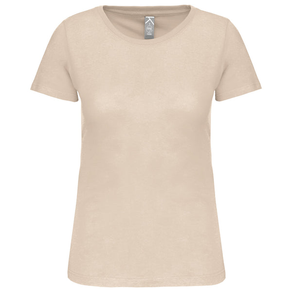 T-Shirt Senhora Bio 150IC decote redondo-Light Sand-XS-RAG-Tailors-Fardas-e-Uniformes-Vestuario-Pro