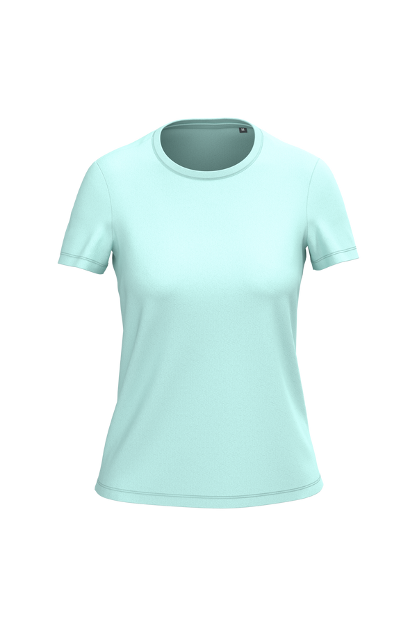 T-Shirt Senhora Bio 150IC decote redondo-Menta Gelo-M-RAG-Tailors-Fardas-e-Uniformes-Vestuario-Pro