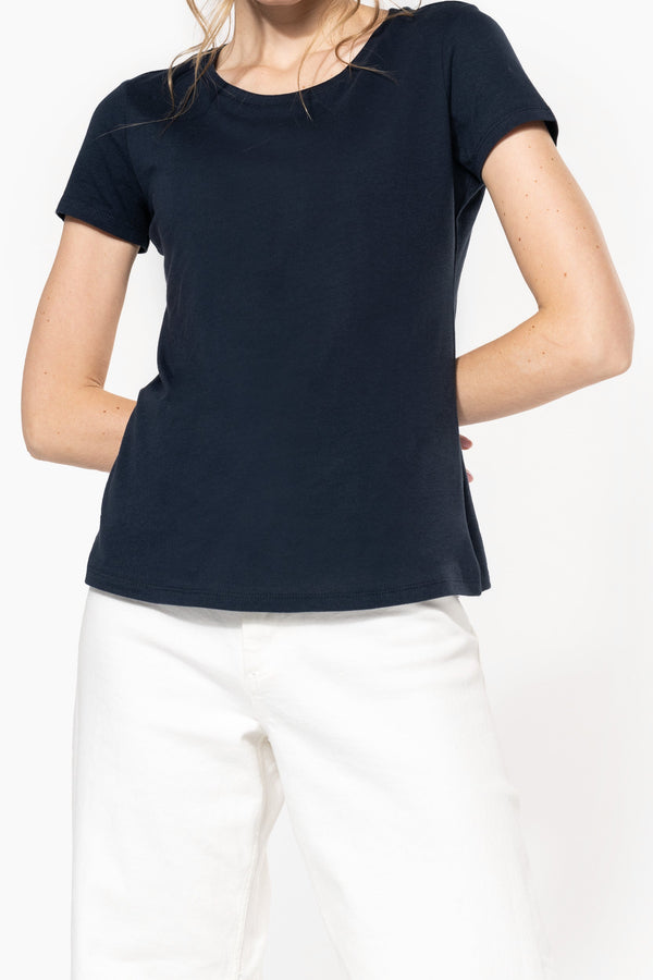 T-Shirt Senhora Bio 150IC decote redondo-RAG-Tailors-Fardas-e-Uniformes-Vestuario-Pro