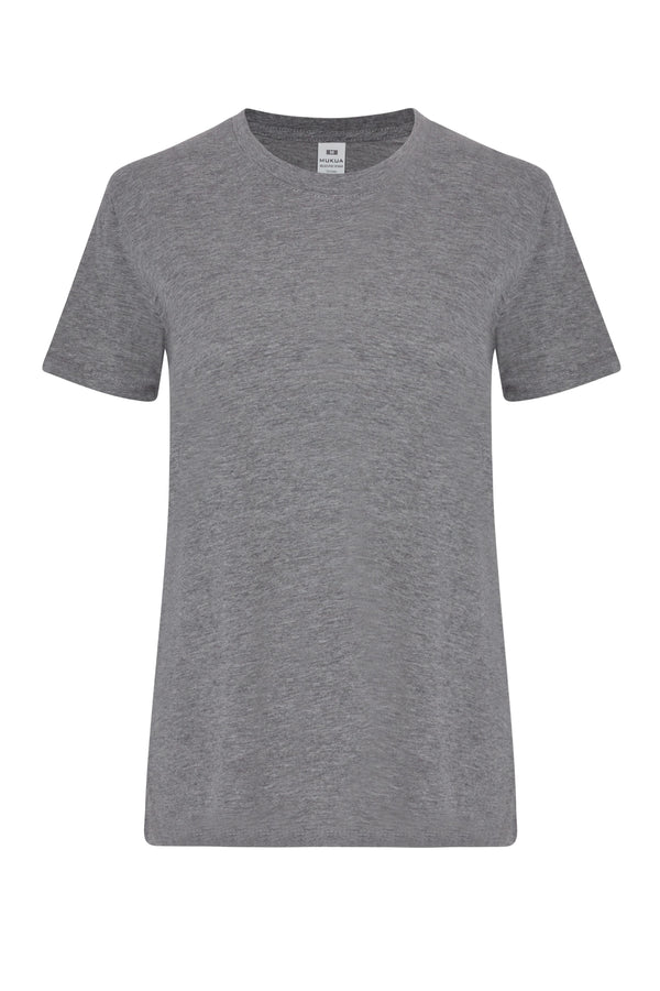 T-Shirt Senhora Mellrose (1 de 3)-Heather Grey-XS-RAG-Tailors-Fardas-e-Uniformes-Vestuario-Pro