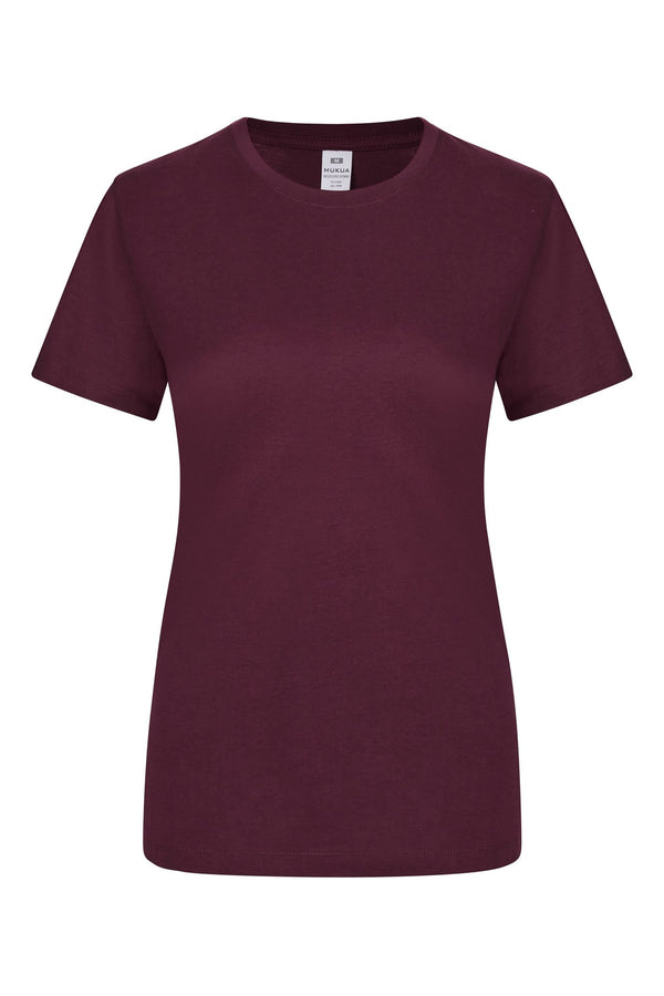 T-Shirt Senhora Mellrose (2 de 3)-Vinho-XS-RAG-Tailors-Fardas-e-Uniformes-Vestuario-Pro