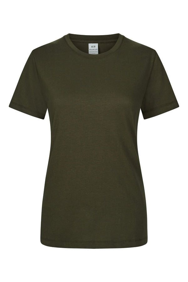 T-Shirt Senhora Mellrose (3 de 3)-Verde Khaki-XS-RAG-Tailors-Fardas-e-Uniformes-Vestuario-Pro