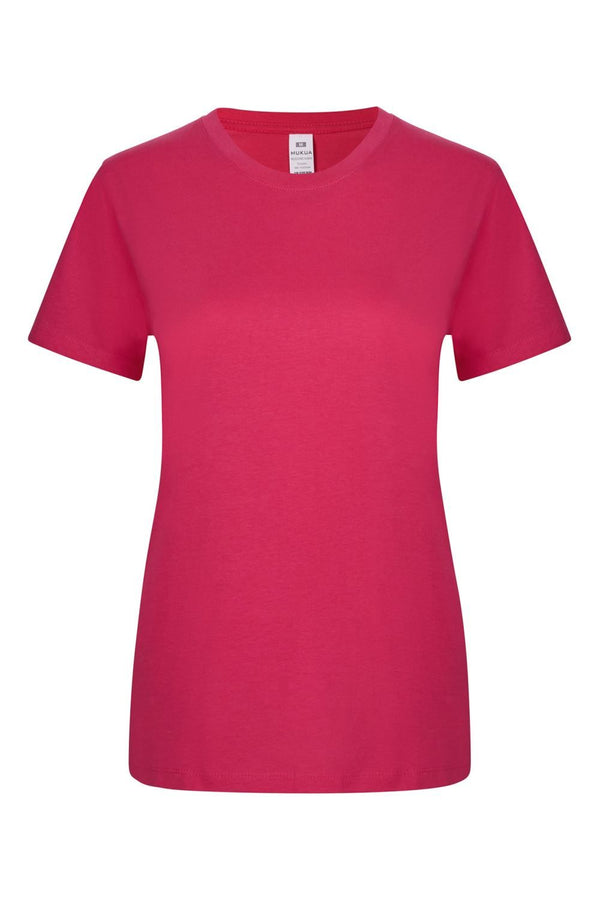 T-Shirt Senhora Mellrose-Fuscia-XS-RAG-Tailors-Fardas-e-Uniformes-Vestuario-Pro