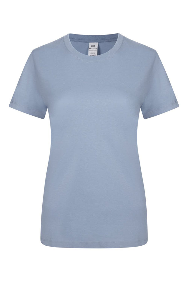 T-Shirt Senhora Mellrose-Sky Blue-XS-RAG-Tailors-Fardas-e-Uniformes-Vestuario-Pro