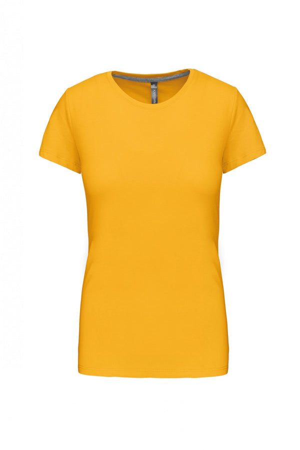 T-Shirt Senhora m\curta decote redondo (2 de 2 )-S-Amarelo-RAG-Tailors-Fardas-e-Uniformes-Vestuario-Pro