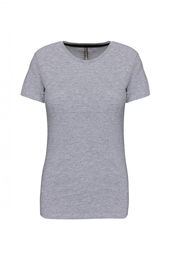 T-Shirt Senhora m\curta decote redondo-S-Cinza Oxford-RAG-Tailors-Fardas-e-Uniformes-Vestuario-Pro