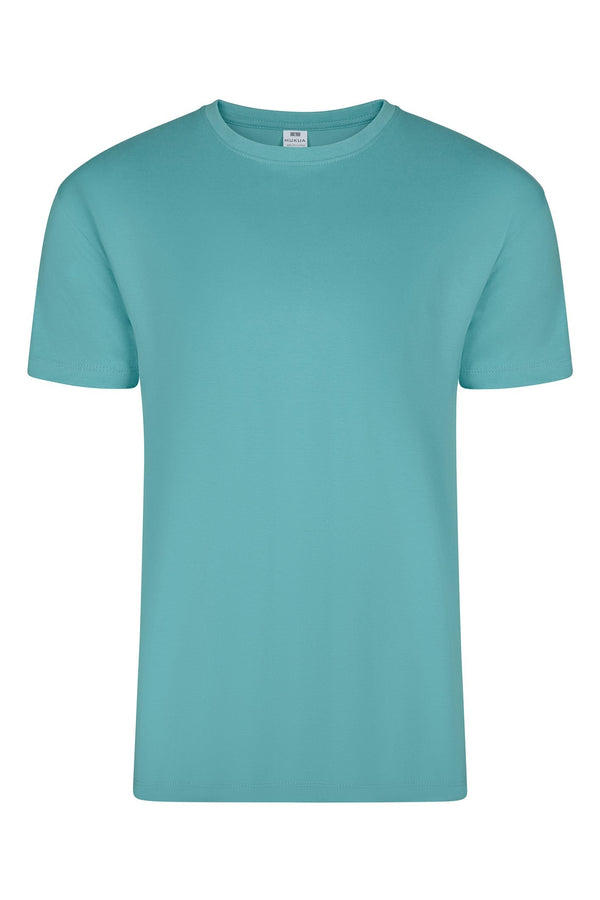 T-Shirt Unisexo Mellrose (3 de 3)-Turquesa-S-RAG-Tailors-Fardas-e-Uniformes-Vestuario-Pro