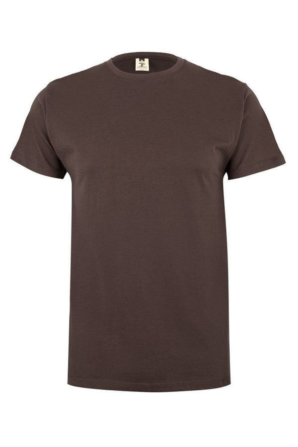 T-Shirt Unisexo Mellrose-Brown-S-RAG-Tailors-Fardas-e-Uniformes-Vestuario-Pro