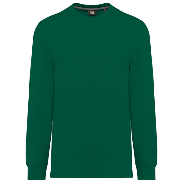 T-Shirt Unissexo Work Eco de Manga Comprida (1 de 2)-Verde Kelly-XXS-RAG-Tailors-Fardas-e-Uniformes-Vestuario-Pro