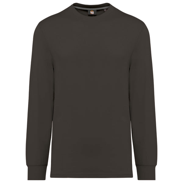 T-Shirt Unissexo Work Eco de Manga Comprida (2 de 2)-Dark Grey-XXS-RAG-Tailors-Fardas-e-Uniformes-Vestuario-Pro