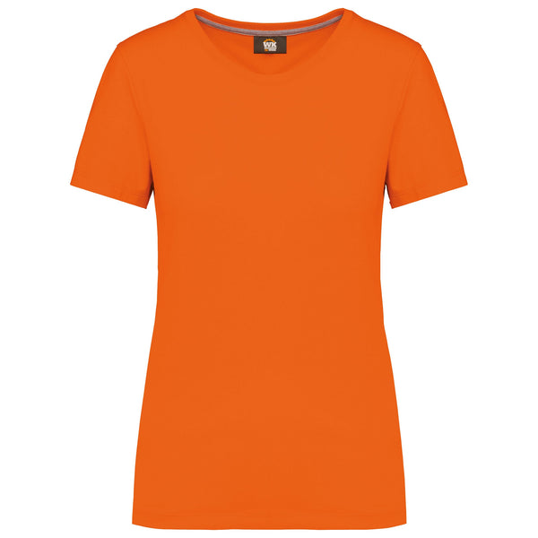 T-Shirt Voscal antibacteriana de Senhora-Laranja-S-RAG-Tailors-Fardas-e-Uniformes-Vestuario-Pro