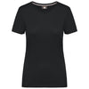 T-Shirt Voscal antibacteriana de Senhora-Preto-S-RAG-Tailors-Fardas-e-Uniformes-Vestuario-Pro