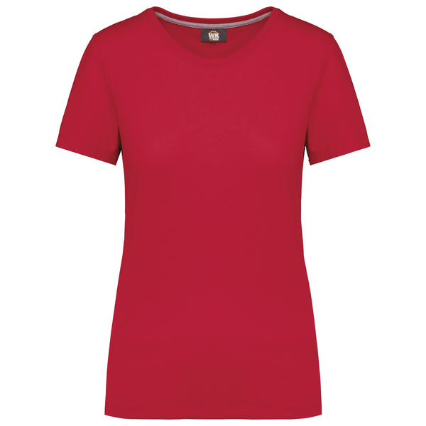 T-Shirt Voscal antibacteriana de Senhora-Vermelho-S-RAG-Tailors-Fardas-e-Uniformes-Vestuario-Pro