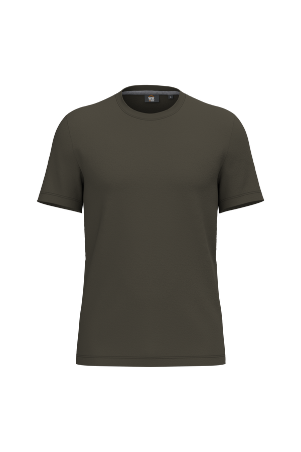 T-Shirt Voscal antibacteriana de homem-Caqui Escuro-L-RAG-Tailors-Fardas-e-Uniformes-Vestuario-Pro
