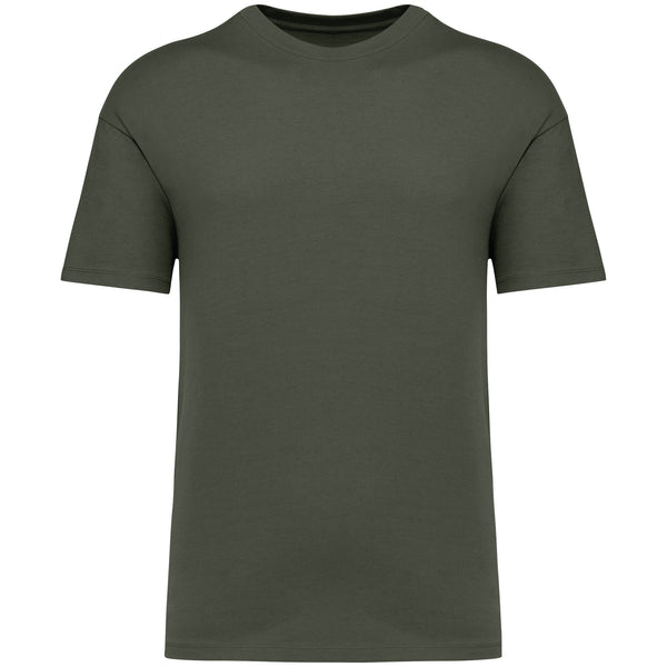 T-Shirt c\ombros descaídos França-Organic Khaki-XXS-RAG-Tailors-Fardas-e-Uniformes-Vestuario-Pro