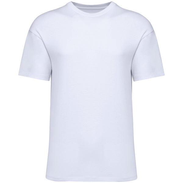 T-Shirt c\ombros descaídos França-Branco-XXS-RAG-Tailors-Fardas-e-Uniformes-Vestuario-Pro