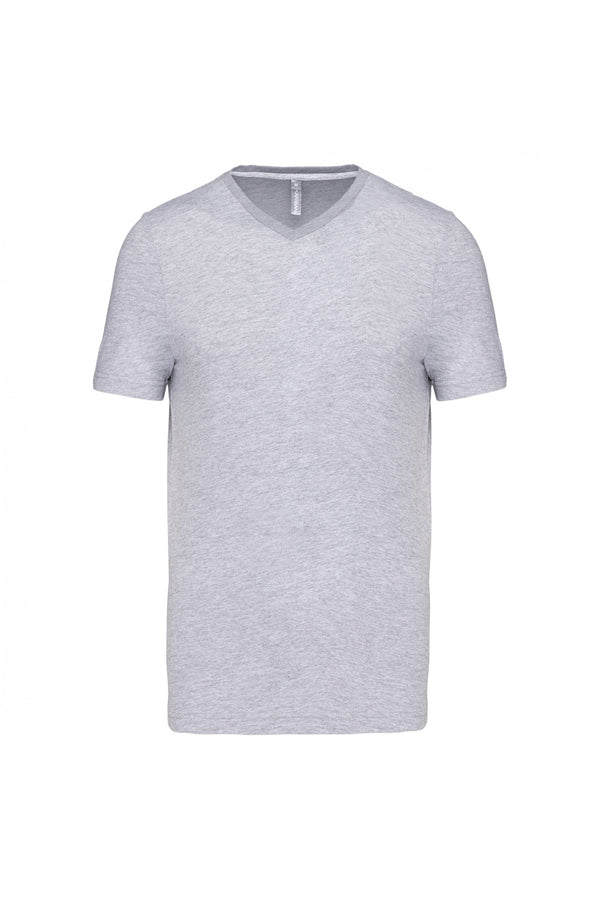 T-Shirt curta decote em V Atenas (2de 2)-Oxford Grey-S-RAG-Tailors-Fardas-e-Uniformes-Vestuario-Pro