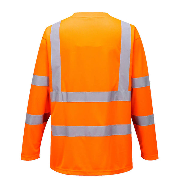 T-Shirt de Alta Visibilidade de Manga Comprida-RAG-Tailors-Fardas-e-Uniformes-Vestuario-Pro