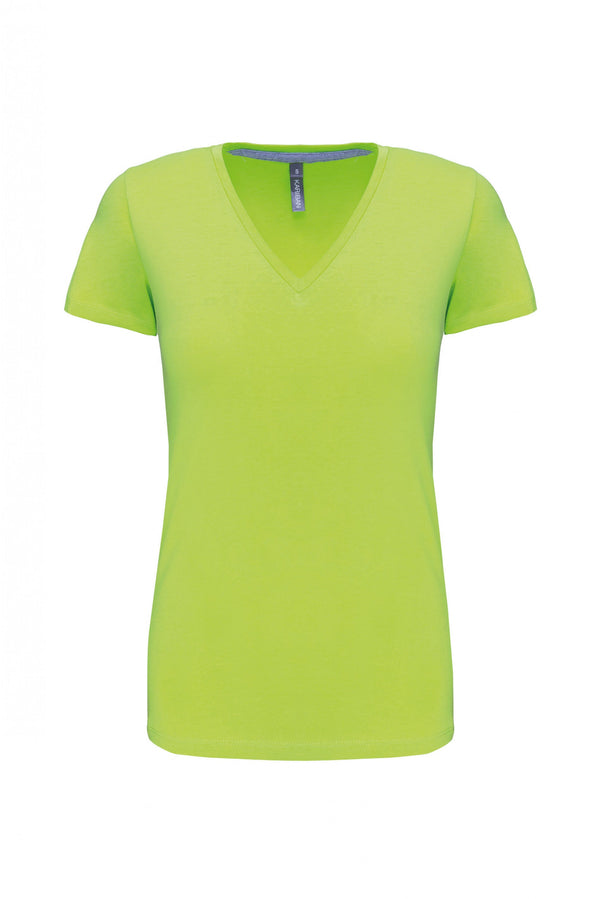 T-Shirt de Senhora Manga Curta Decote em V Atenas (1/2)-Lima-S-RAG-Tailors-Fardas-e-Uniformes-Vestuario-Pro