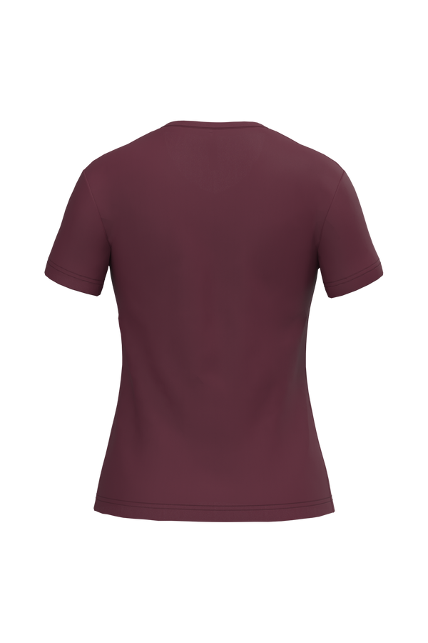 T-Shirt de Senhora Manga Curta Decote em V Atenas (1/2)-RAG-Tailors-Fardas-e-Uniformes-Vestuario-Pro