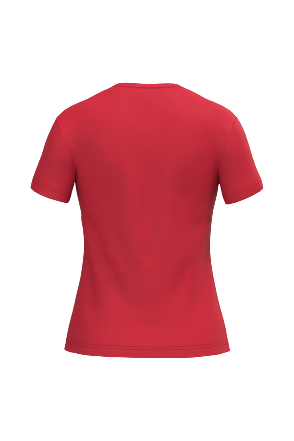 T-Shirt de Senhora Manga Curta Decote em V Atenas-RAG-Tailors-Fardas-e-Uniformes-Vestuario-Pro