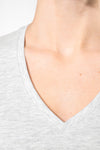 T-Shirt de Senhora Manga Curta Decote em V Atenas-RAG-Tailors-Fardas-e-Uniformes-Vestuario-Pro