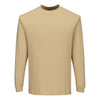 T-Shirt de manga comprida Ignífuga e Anti-estática-Bronzeado-4XL-RAG-Tailors-Fardas-e-Uniformes-Vestuario-Pro