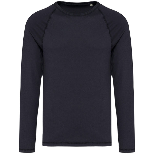 T-Shirt m/comprida Eco Homem-Washed Coal-XS-RAG-Tailors-Fardas-e-Uniformes-Vestuario-Pro