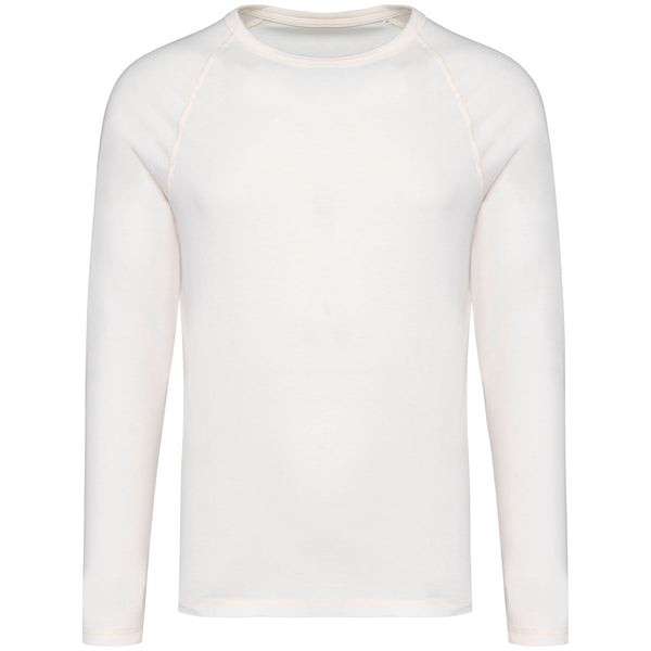 T-Shirt m/comprida Eco Homem-Washed Ivory-XS-RAG-Tailors-Fardas-e-Uniformes-Vestuario-Pro