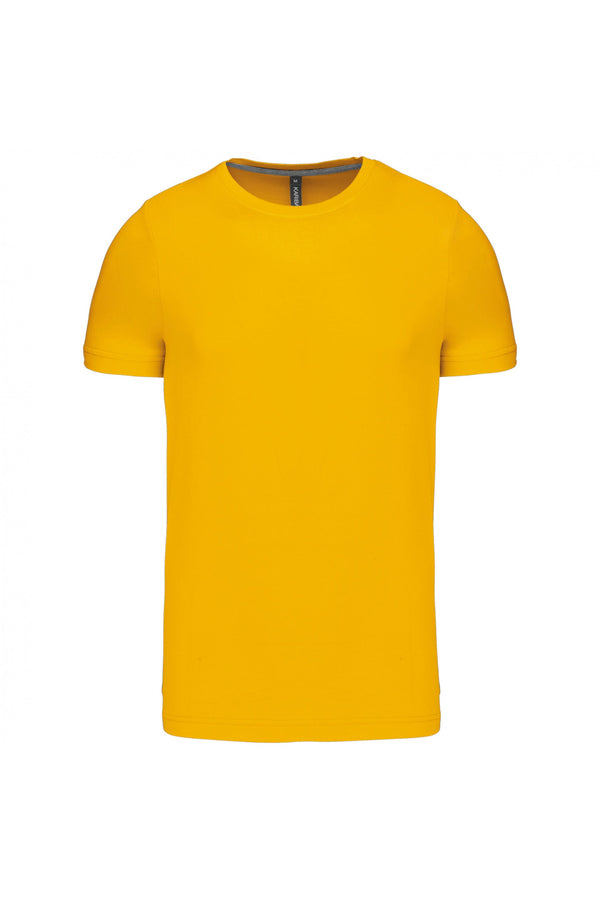 T-Shirt m\curta decote redondo (2 de 2)-S-Amarelo-RAG-Tailors-Fardas-e-Uniformes-Vestuario-Pro