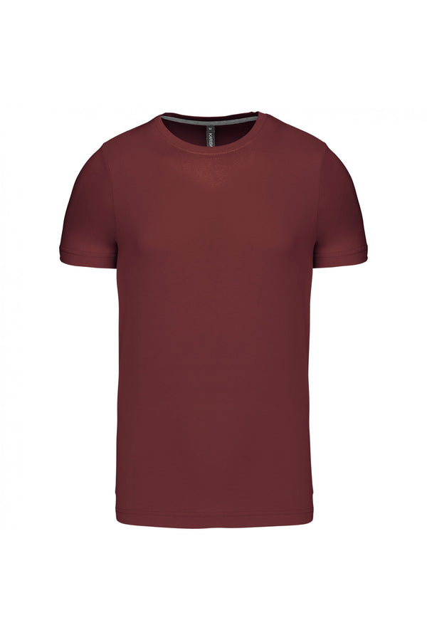 T-Shirt m\curta decote redondo (2 de 2)-S-Vinho-RAG-Tailors-Fardas-e-Uniformes-Vestuario-Pro