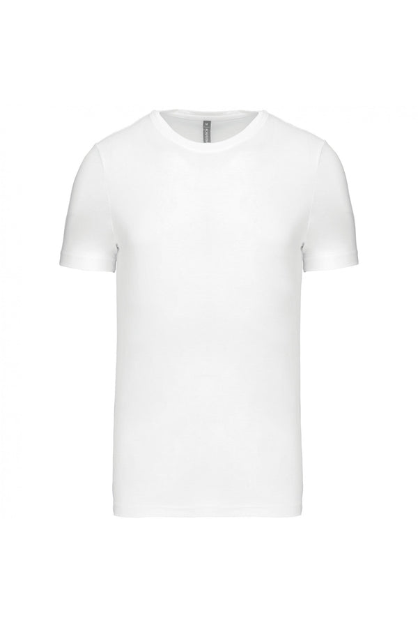 T-Shirt m\curta decote redondo-Branco-S-RAG-Tailors-Fardas-e-Uniformes-Vestuario-Pro
