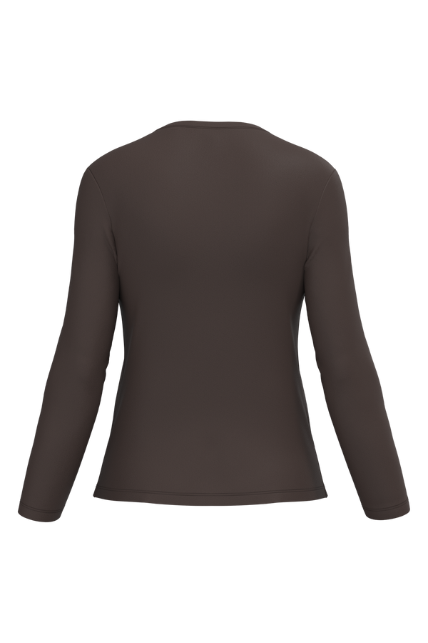 T-shirt Algodão Lavado m. comprida de senhora-RAG-Tailors-Fardas-e-Uniformes-Vestuario-Pro