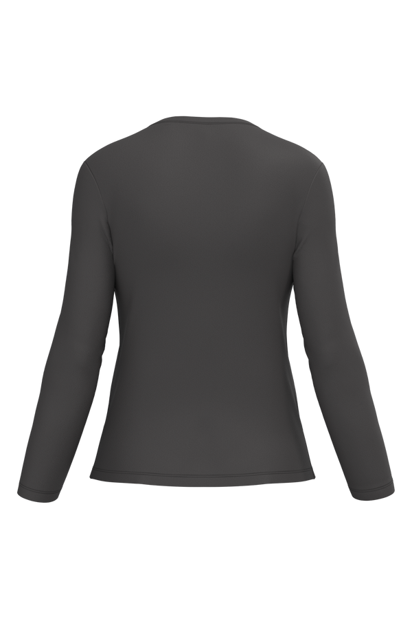 T-shirt Algodão Lavado m. comprida de senhora-RAG-Tailors-Fardas-e-Uniformes-Vestuario-Pro