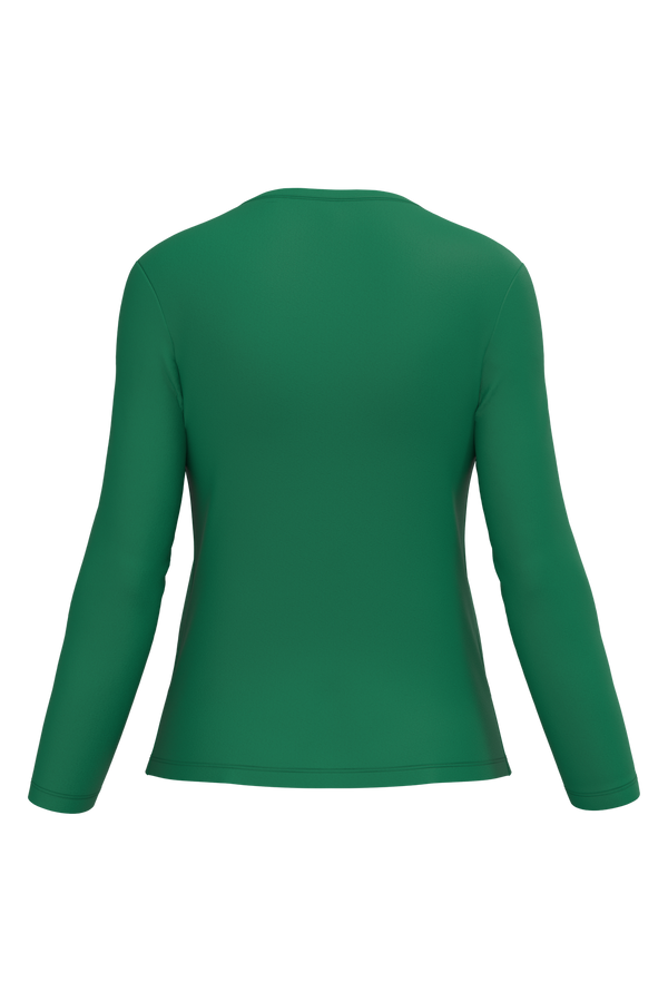 T-shirt Algodão Lavado m. comprida de senhora-RAG-Tailors-Fardas-e-Uniformes-Vestuario-Pro