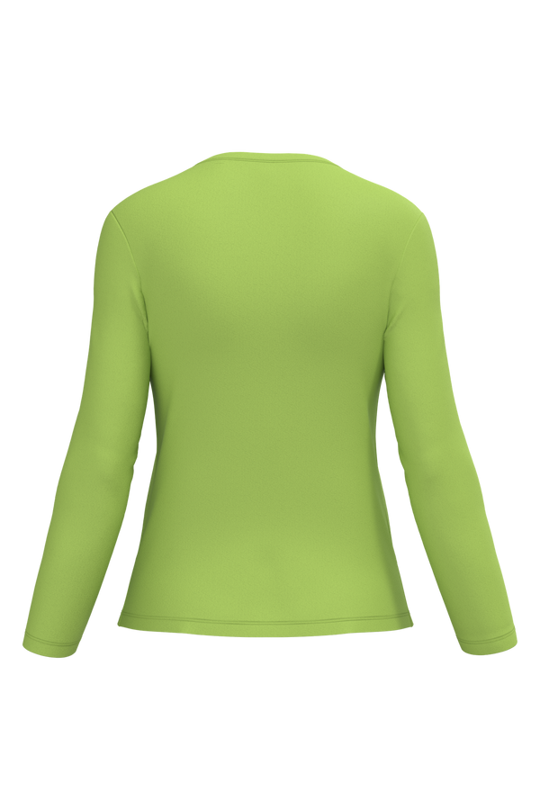 T-shirt Algodão Lavado m. comprida de senhora-RAG-Tailors-Fardas-e-Uniformes-Vestuario-Pro