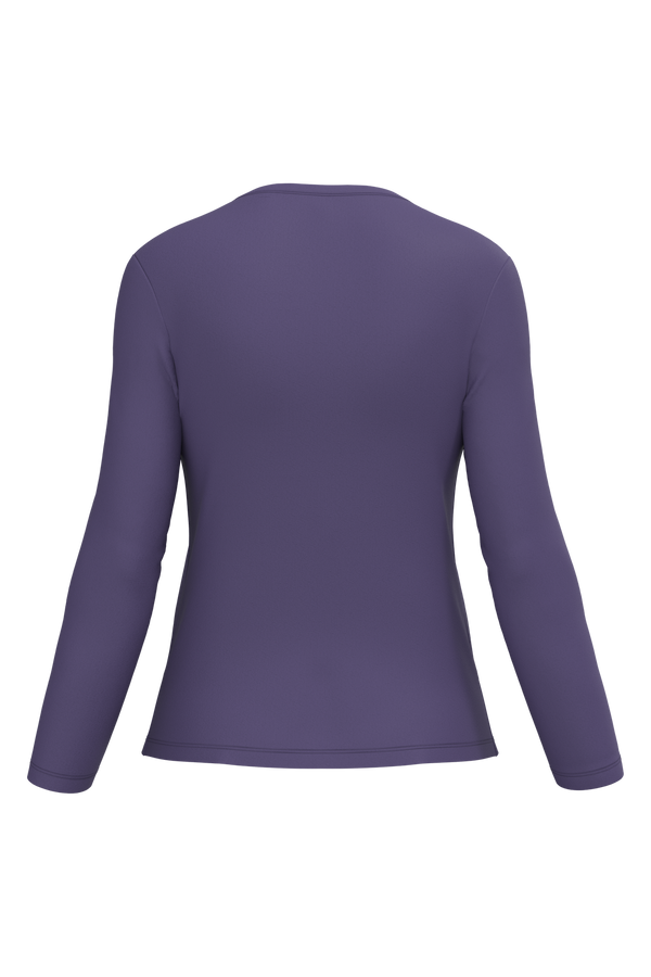 T-shirt Algodão Lavado m. comprida de senhora-RAG-Tailors-Fardas-e-Uniformes-Vestuario-Pro