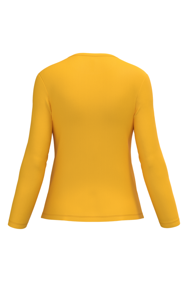 T-shirt Algodão Lavado m. comprida de senhora-RAG-Tailors-Fardas-e-Uniformes-Vestuario-Pro