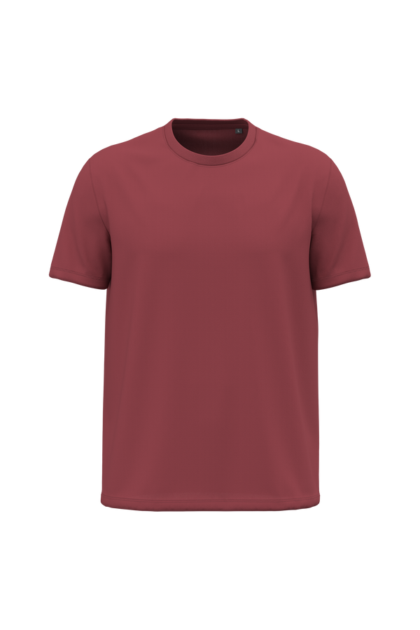T-shirt Bio150 de Homem-Vermelho Terracota-S-RAG-Tailors-Fardas-e-Uniformes-Vestuario-Pro