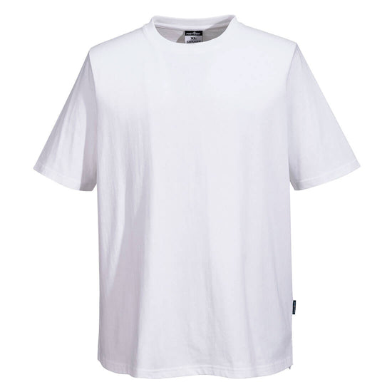 T-shirt Chef Cotton MeshAir-Branco-S-RAG-Tailors-Fardas-e-Uniformes-Vestuario-Pro