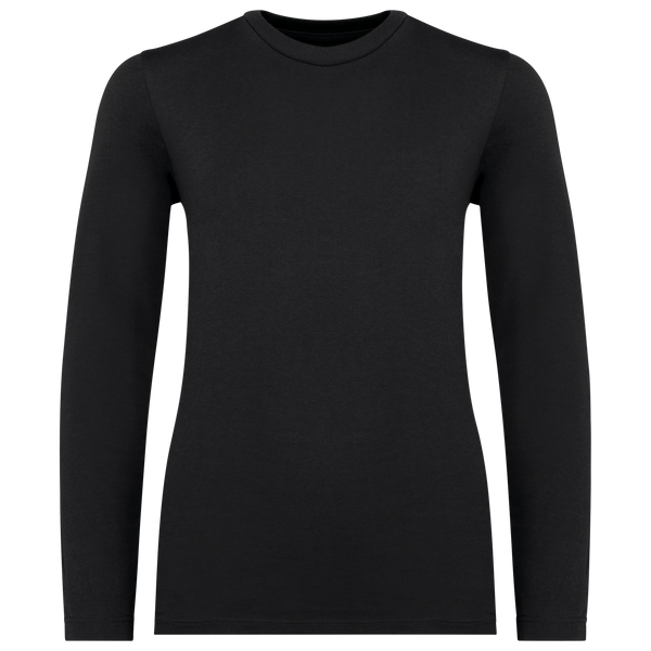 T-shirt Criança Eco-responsável Manga Comprida-Preto-4/6 Anos-RAG-Tailors-Fardas-e-Uniformes-Vestuario-Pro