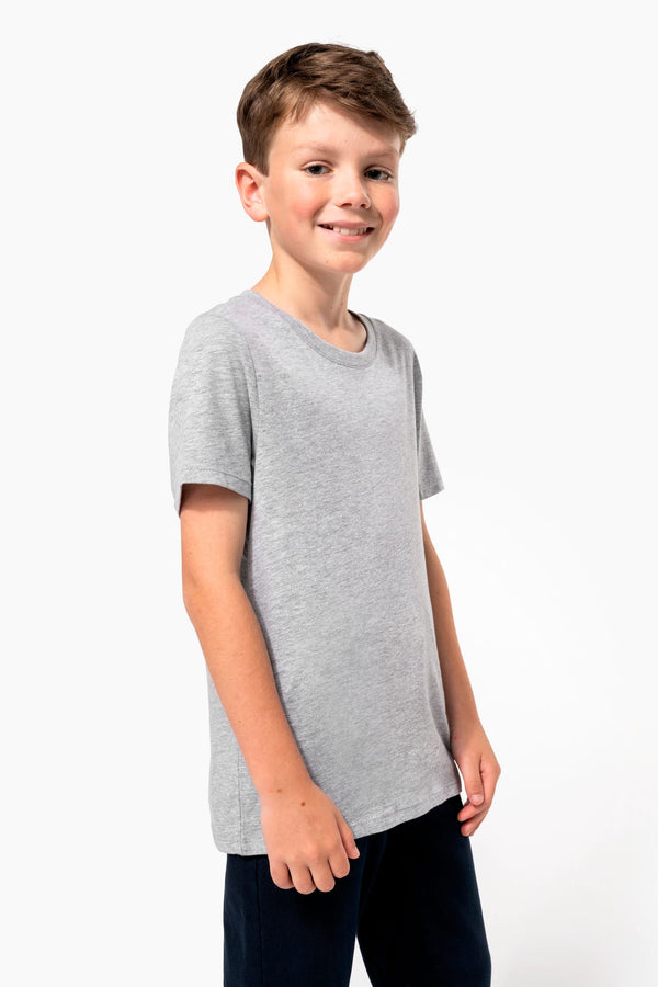 T-shirt Decote Redondo de Criança-RAG-Tailors-Fardas-e-Uniformes-Vestuario-Pro