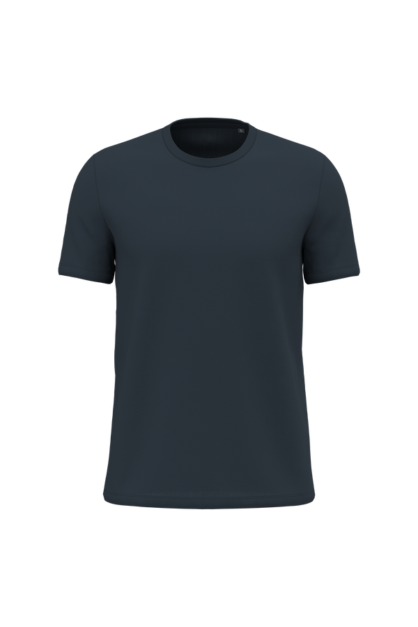 T-shirt Decote Redondo de Manga Curta Unissexo-Azul Marinho-2XS-RAG-Tailors-Fardas-e-Uniformes-Vestuario-Pro