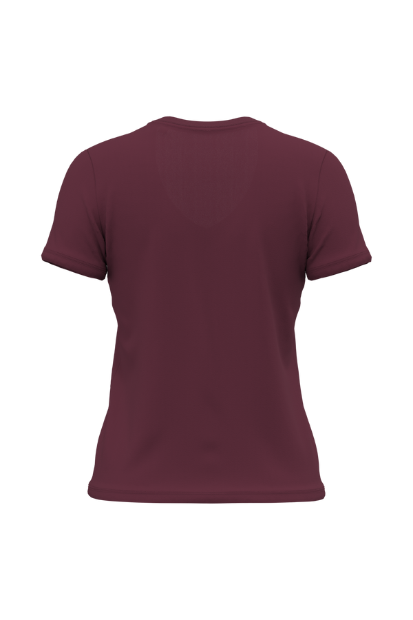 T-shirt Decote V Senhora Algodão Biológico-RAG-Tailors-Fardas-e-Uniformes-Vestuario-Pro