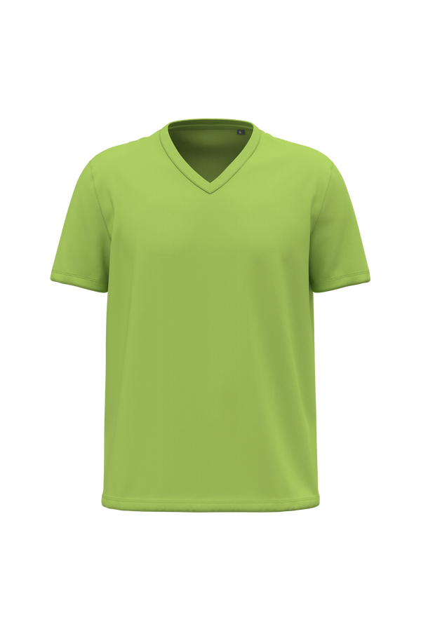 T-shirt Decote V de Homem em Algodão Biológico-Lima-S-RAG-Tailors-Fardas-e-Uniformes-Vestuario-Pro