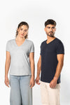 T-shirt Decote V de Homem em Algodão Biológico-RAG-Tailors-Fardas-e-Uniformes-Vestuario-Pro