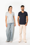 T-shirt Decote V de Homem em Algodão Biológico-RAG-Tailors-Fardas-e-Uniformes-Vestuario-Pro