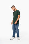 T-shirt Decote V de Homem em Algodão Biológico-RAG-Tailors-Fardas-e-Uniformes-Vestuario-Pro