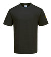 T-shirt ESD, Anti-estática-Preto-XS-RAG-Tailors-Fardas-e-Uniformes-Vestuario-Pro
